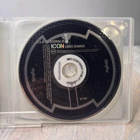 Icon Love Songs by Ella Fitzgerald (CD, 2011) - Picture 4 of 5